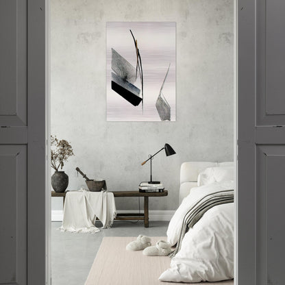 Rivage - Abstract Expressionism - Toko Shinoda Brushed Aluminum Print - 70x100 cm / 28x40 inches | Toko Shinoda Aluminum Print | Toko Shinoda Prints