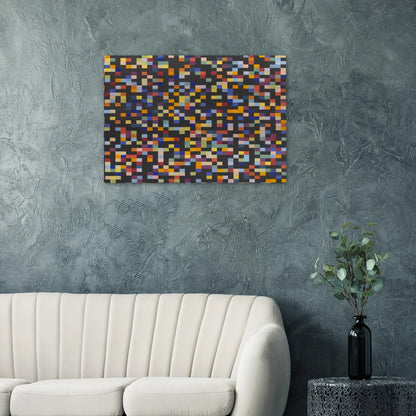 Spectrum Colors Arranged by Chance VI - Ellsworth Kelly Brushed Aluminum Print - 70x100 cm / 28x40 inches | Ellsworth Kelly Aluminum Print | Ellsworth Kelly Prints