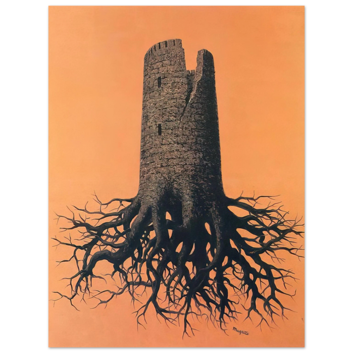 Rene Magritte - ALMAYER S FOLLY 1951  75x100 cm / 30x40inches Fine Art Poster