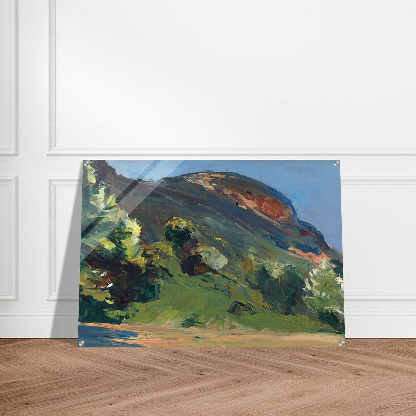 Bluff - Edward Hopper Acrylic Print - 70x100 cm / 28x40″ inches | Edward Hopper Wall Art | Edward Hopper Prints