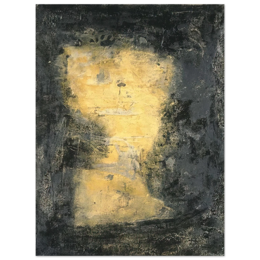 Emil Schumacher - Bolo - Tachisme  75x100 cm / 30x40inches Fine Art Poster