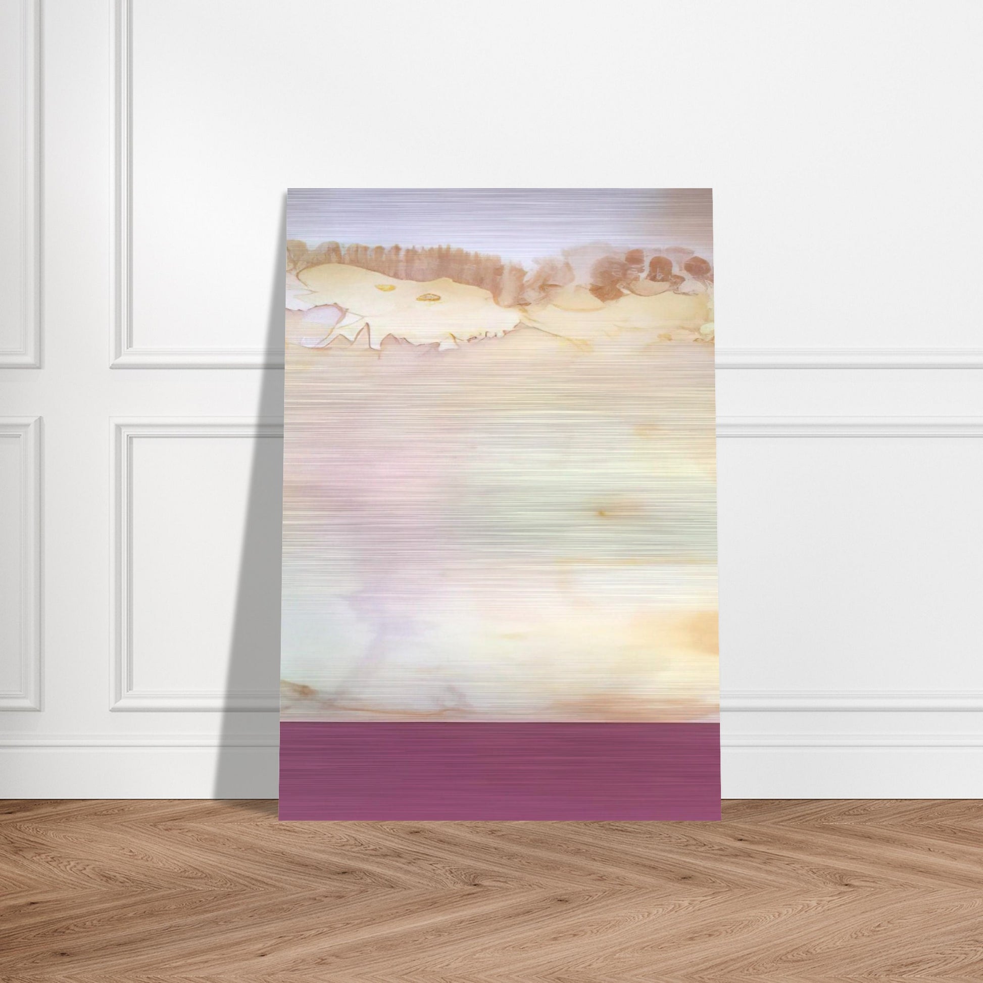 Akrab - 1969 - Ronnie Landfield Brushed Aluminum Print - 70x100 cm / 28x40 inches | Ronnie Landfield Aluminum Print | Ronnie Landfield Prints