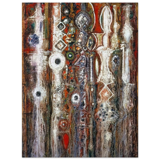 Richard Pousette-Dart - Illumination Gothic  75x100 cm / 30x40inches Fine Art Poster