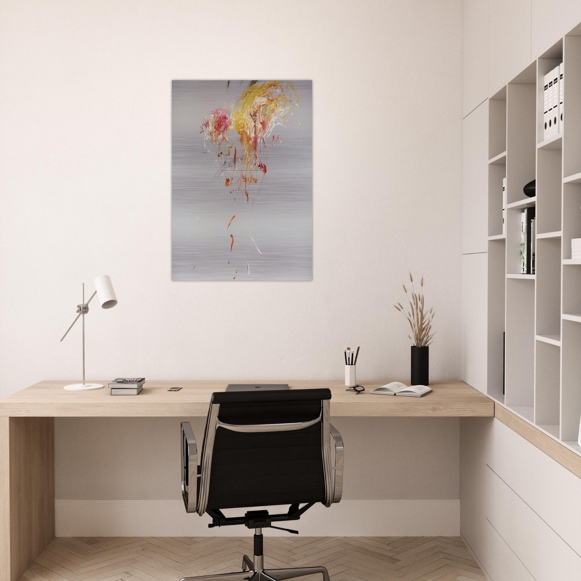 Nine Discourses on Commodus, Part IX - Cy Twombly Brushed Aluminum Print - 70x100 cm / 28x40 inches | Cy Twombly Aluminum Print | Cy Twombly Prints