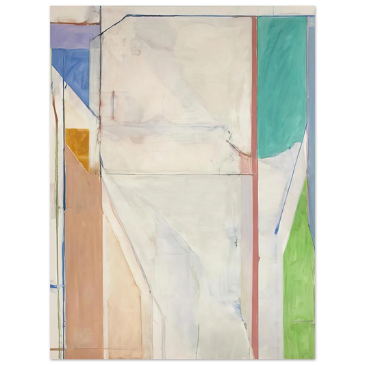 Richard Diebenkorn - Ocean Park #43  75x100 cm / 30x40inches Fine Art Poster