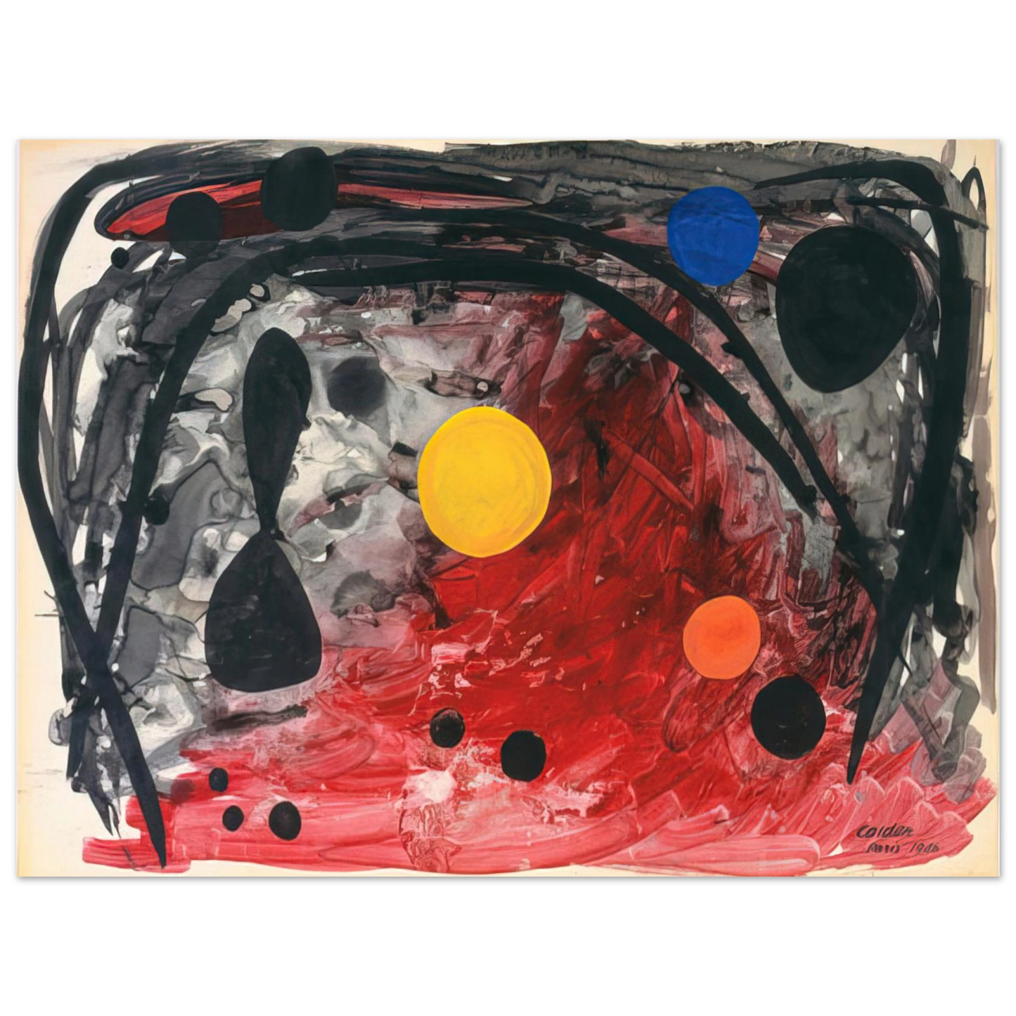 Alexander Calder - UNTITLED 1946 Fine Art Poster