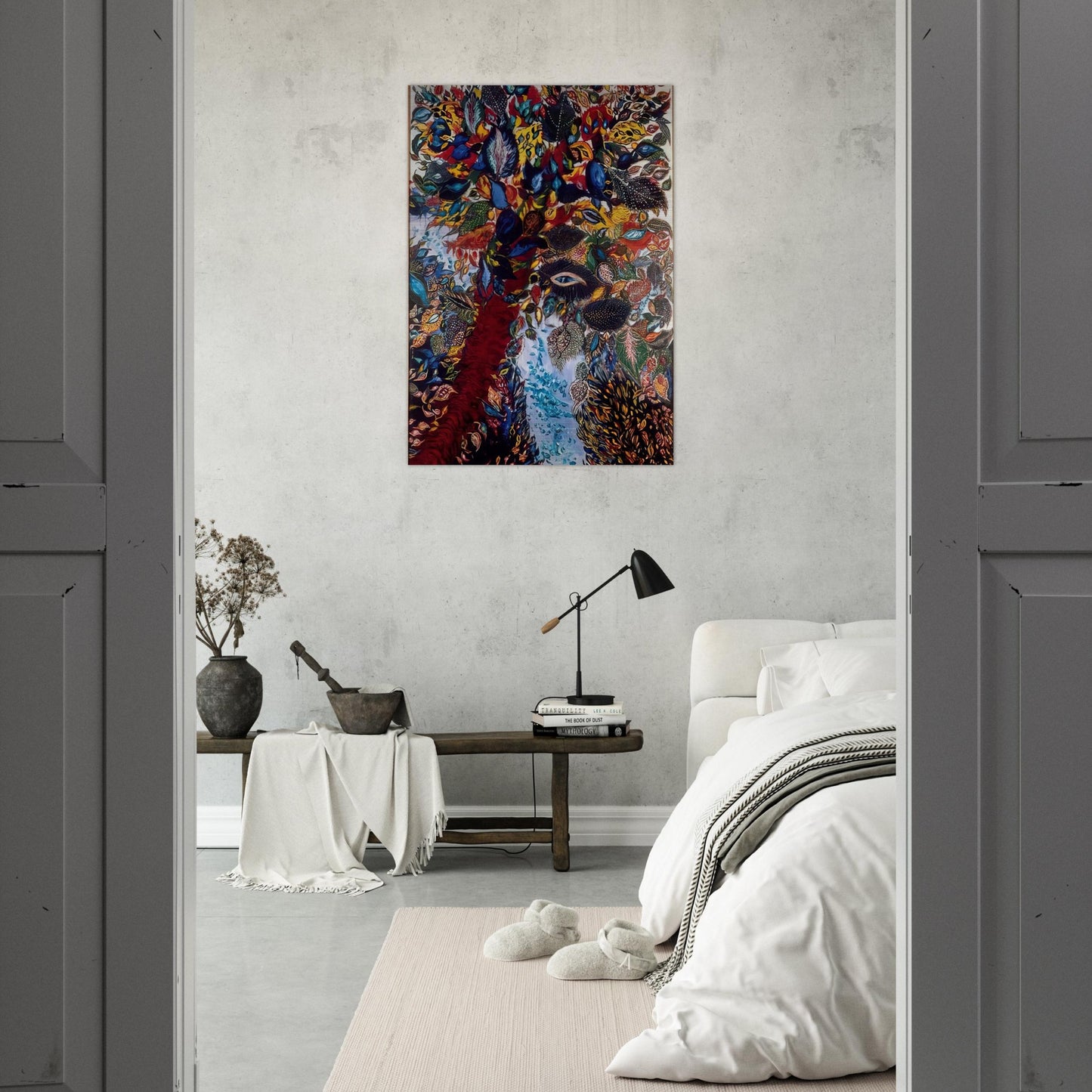 The Tree of Paradise - Seraphine Louis Brushed Aluminum Print - 70x100 cm / 28x40 inches | Seraphine Louis Aluminum Print | Seraphine Louis Prints