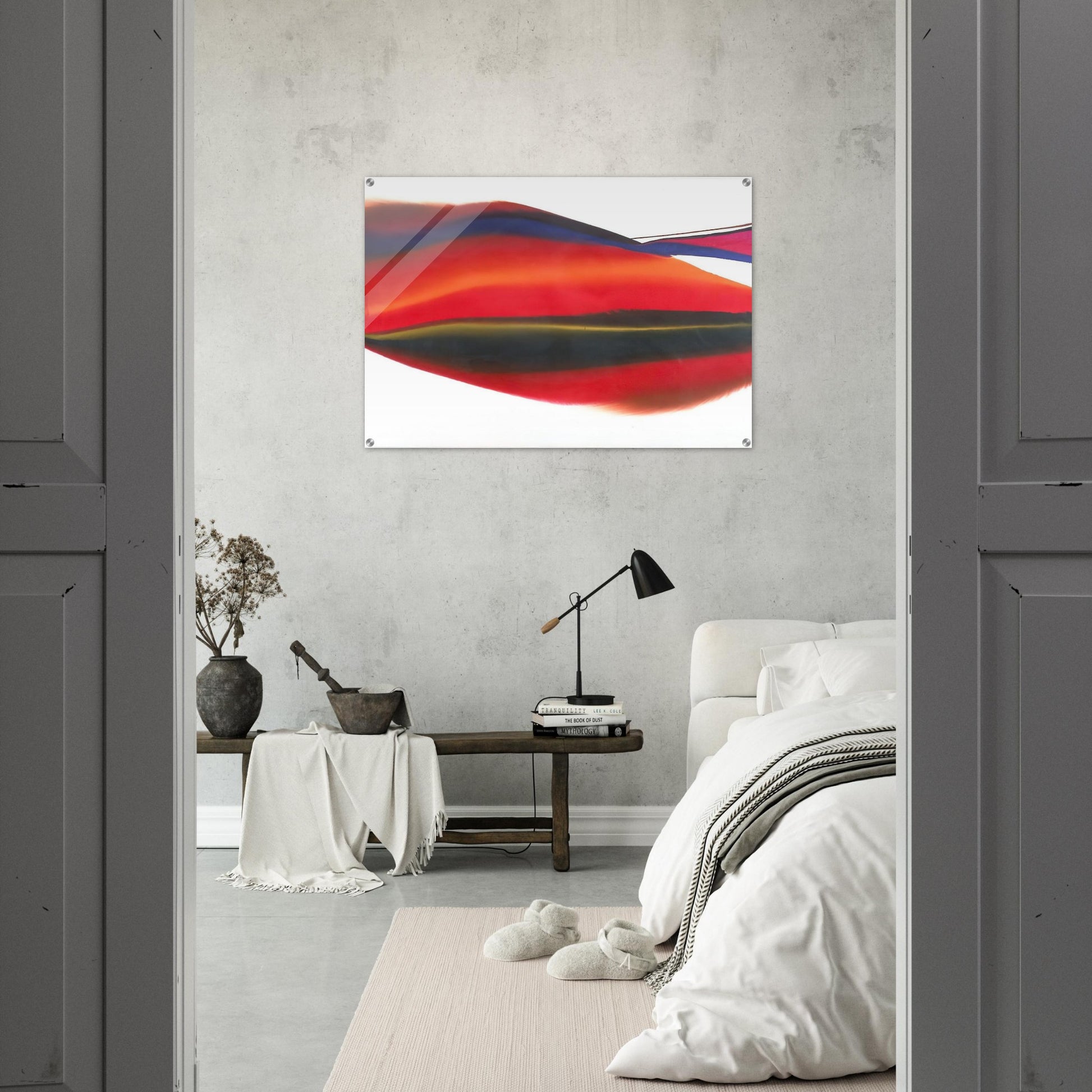 Phenomena Lands End - 1974 - Paul Jenkins Acrylic Print - 70x100 cm / 28x40″ inches | Paul Jenkins Wall Art | Paul Jenkins Prints