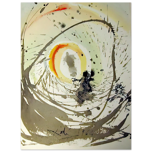 Salvador Dali - MULIER AMICTA SOLE 1967  75x100 cm / 30x40inches Fine Art Poster