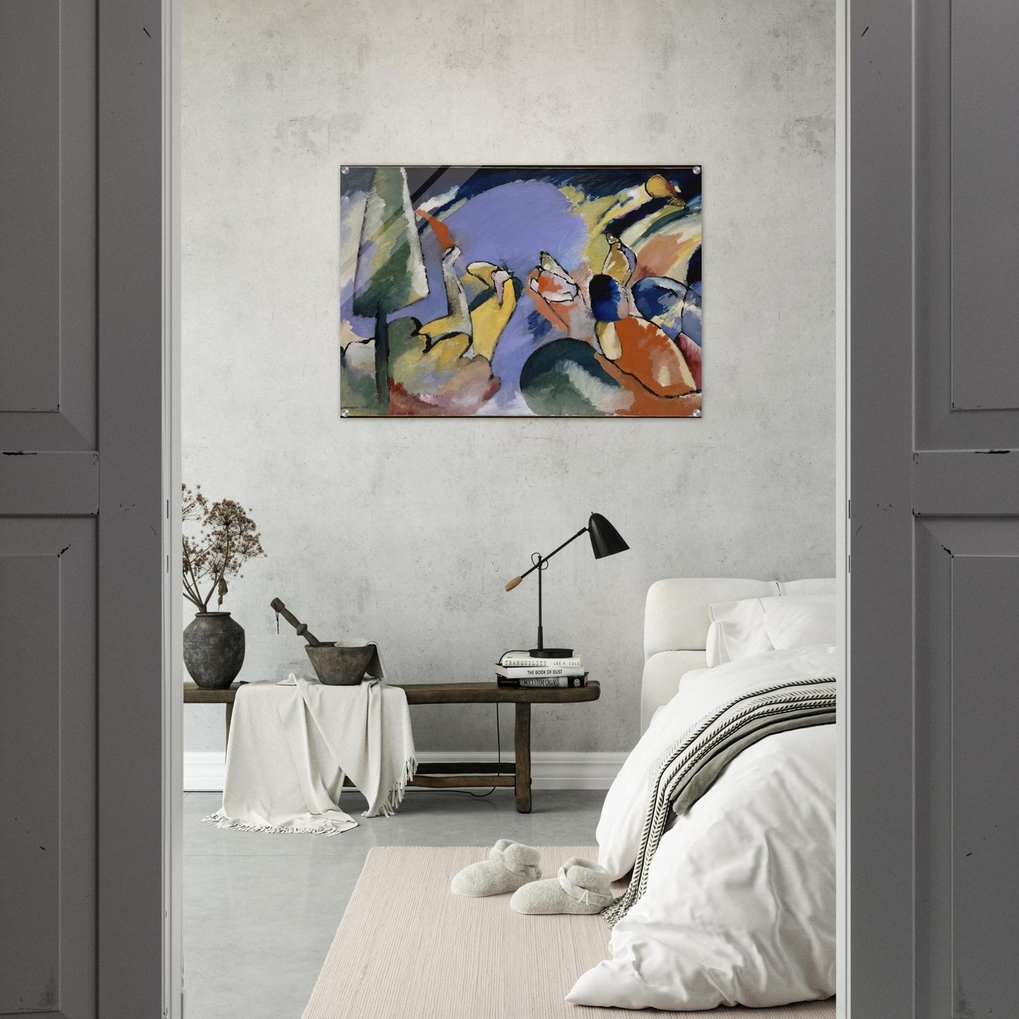 IMPROVISATION XIV 1910 - Wassily Kandinsky Acrylic Print - 70x100 cm / 28x40″ inches