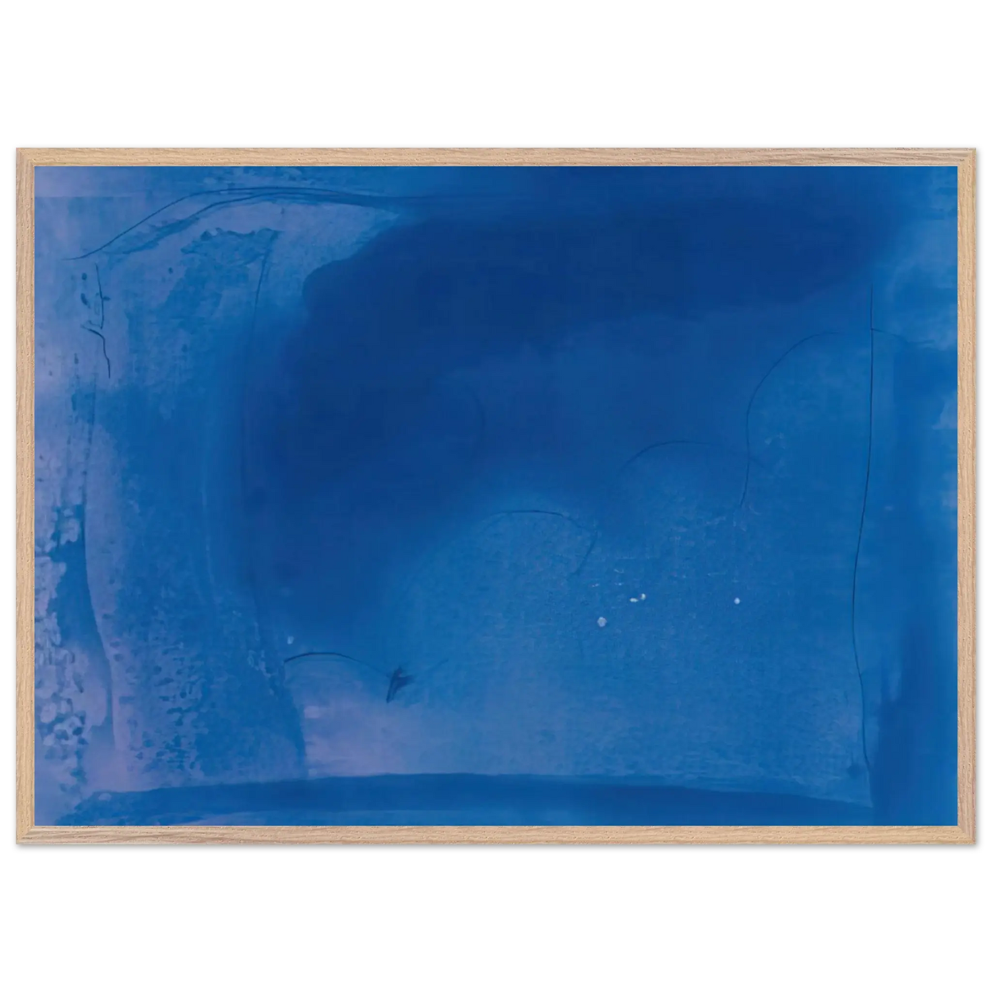 Helen Frankenthaler - Corot s Mark - 1987 Wall art - 75x100 cm / 30x40 Inches - Fine Art Poster - -
