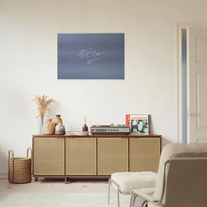 CITY 1969 - Edward Ruscha Brushed Aluminum Print - 70x100 cm / 28x40 inches | Edward Ruscha Aluminum Print | Edward Ruscha Prints