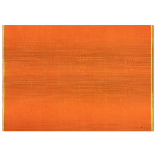 The Third - Barnett Newman Brushed Aluminum Print - 70x100 cm / 28x40 inches | Barnett Newman Aluminum Print | Barnett Newman Prints
