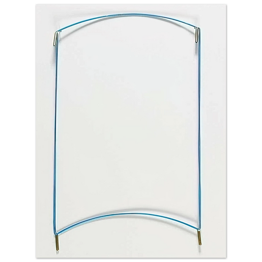 Fred Sandback - Untitled - 1969  75x100 cm / 30x40inches Fine Art Poster