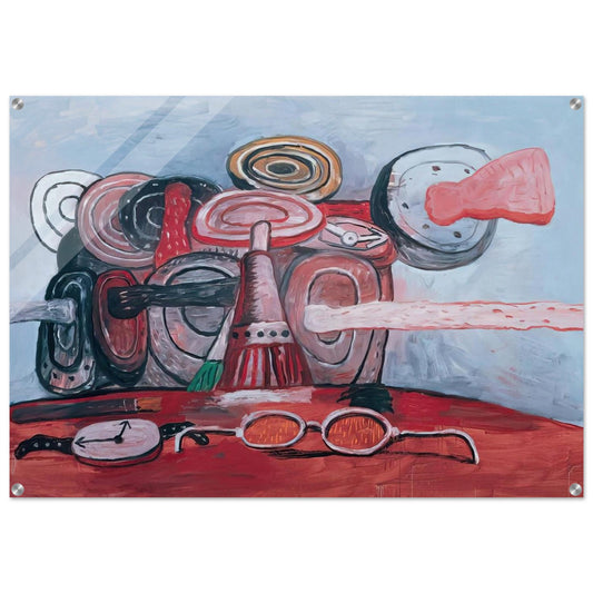 AS IT GOES - Philip Guston Acrylic Print - 70x100 cm / 28x40″ inches