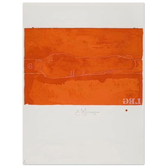 Jasper Johns - CASTS FROM UNTITLED LEG 1974  75x100 cm / 30x40inches Fine Art Poster
