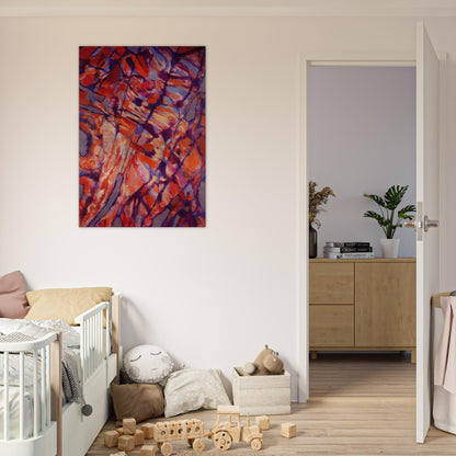 Terre assoiffée I - 1966 - Alfred Manessier Brushed Aluminum Print - 70x100 cm / 28x40 inches | Alfred Manessier Aluminum Print | Alfred Manessier Prints