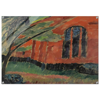 THE CHURCH IN PREROW 1911 - Alexej von Jawlensky Acrylic Print - 70x100 cm / 28x40″ inches