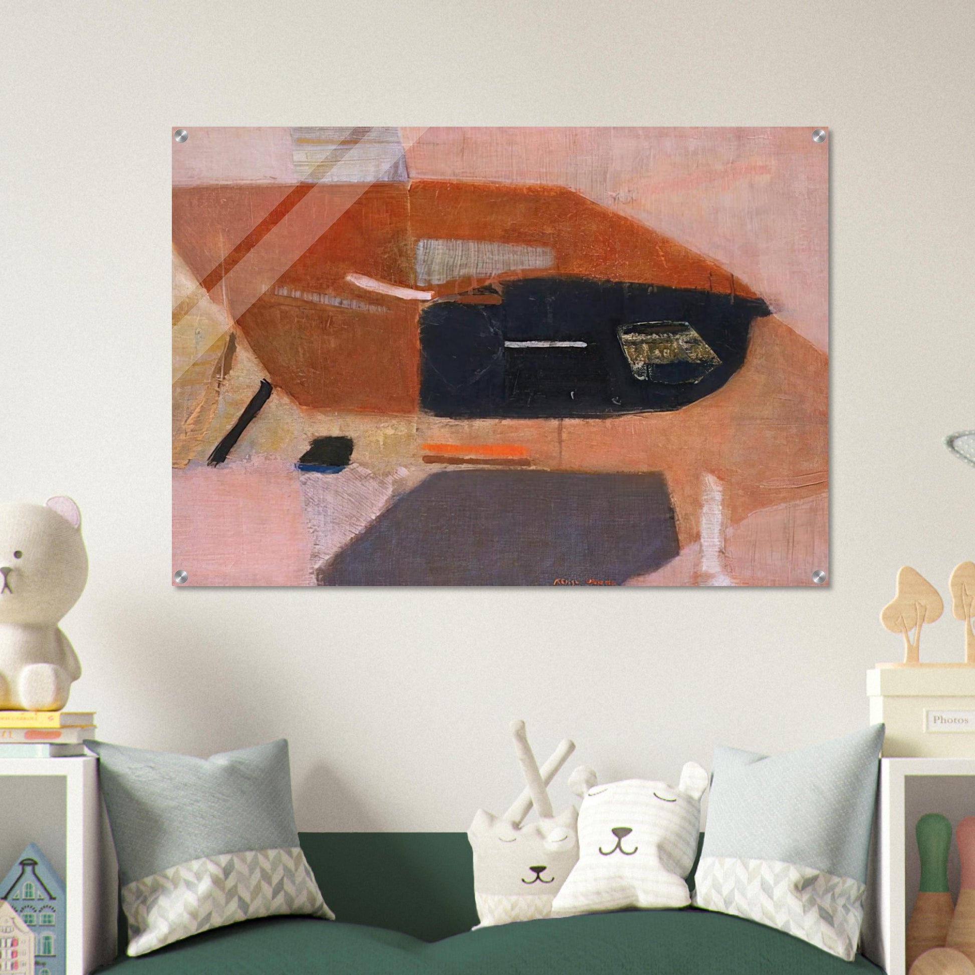 Number 2 - 1954 - Kenzo Okada Acrylic Print - 70x100 cm / 28x40″ inches