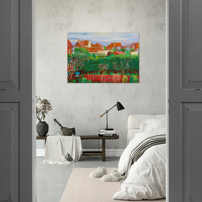 David Hockney - David Hockney Brushed Aluminum Print - 70x100 cm / 28x40 inches | David Hockney Aluminum Print | David Hockney Prints | David Hockney Art | Artwork by David Hockney