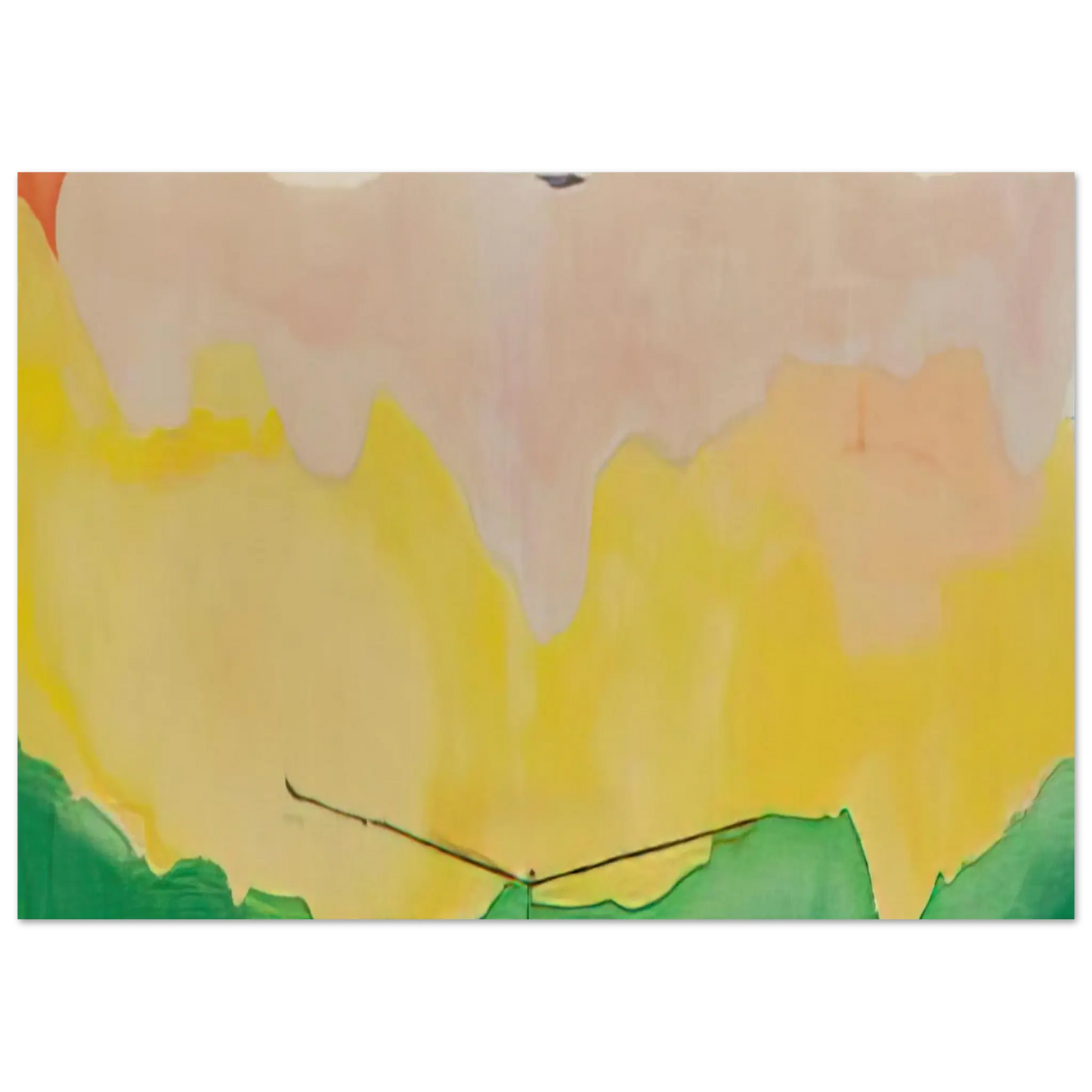 Helen Frankenthaler - Boulevard - 1973 Wall art - 21x29.7 cm / 8x12" - Fine Art Poster - -