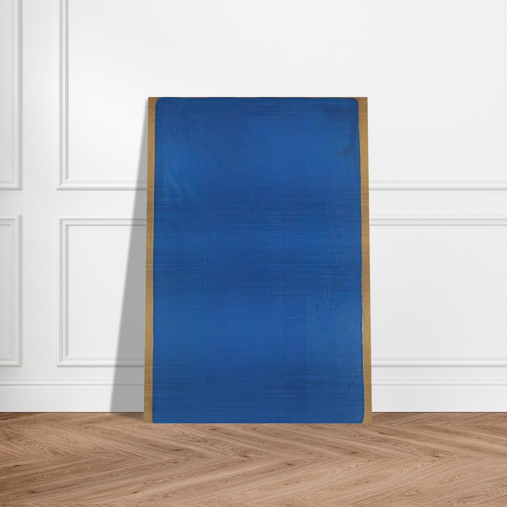 Monocromo blu - 1961 - Mario Schifano Brushed Aluminum Print - 70x100 cm / 28x40 inches | Mario Schifano Aluminum Print | Mario Schifano Prints
