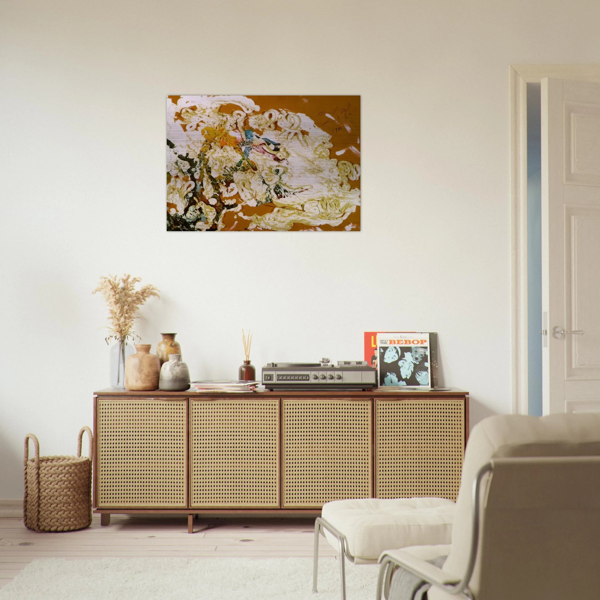 ARABS - Salvador Dali Brushed Aluminum Print - 70x100 cm / 28x40 inches | Salvador Dali Aluminum Print | Salvador Dali Prints