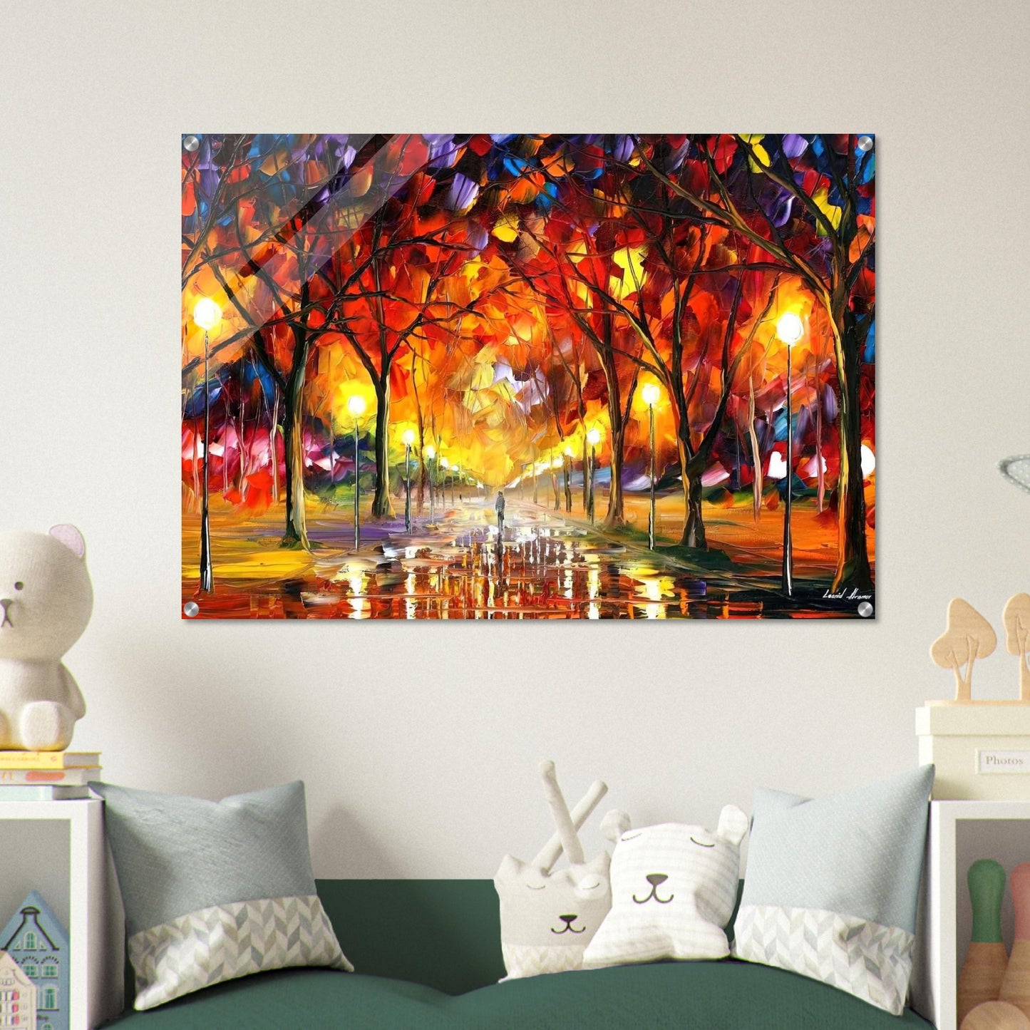 Leonid Afremov - Leonid Afremov Acrylic Print - 70x100 cm / 28x40″ inches