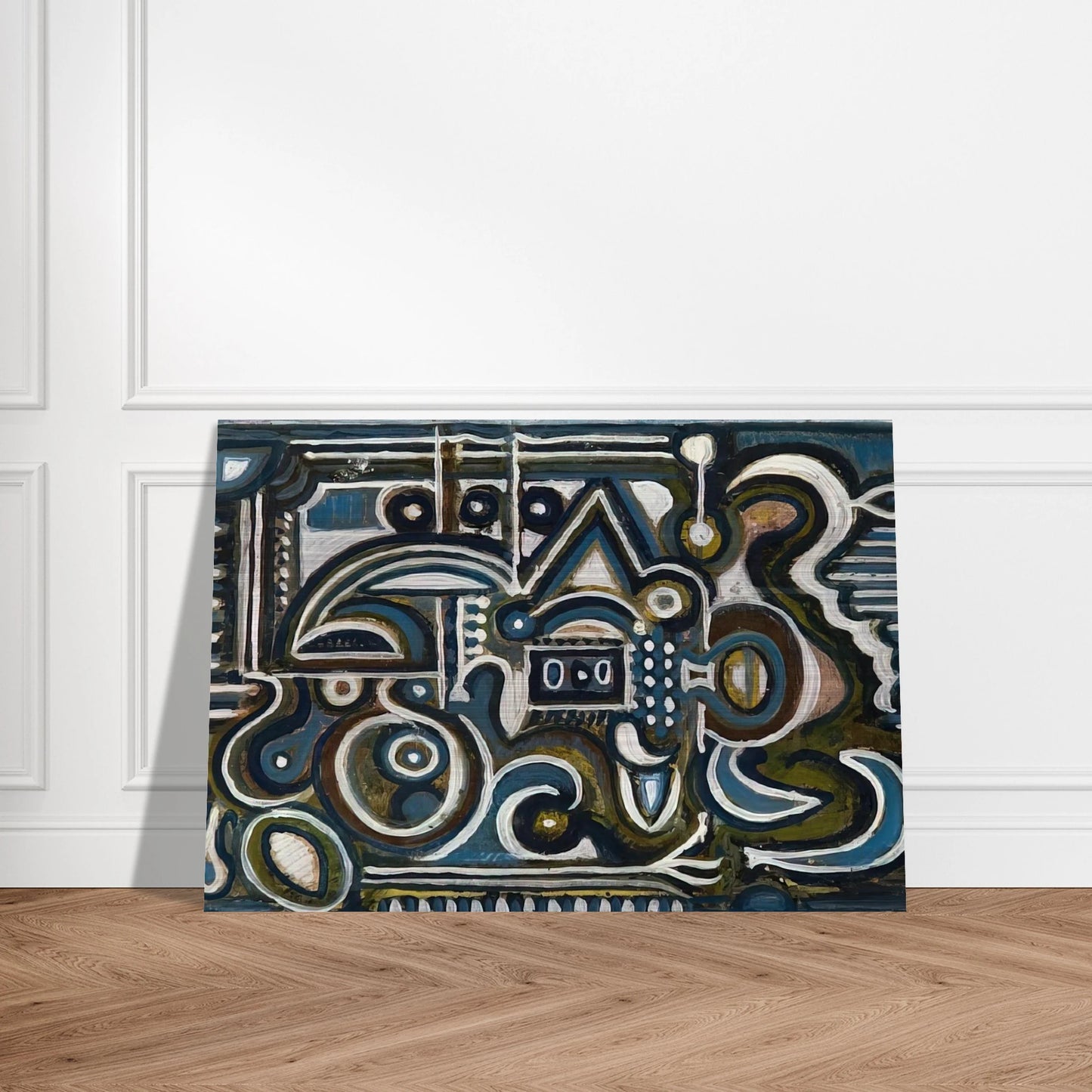 Untitled - 1930 - Richard Pousette-Dart Brushed Aluminum Print - 70x100 cm / 28x40 inches | Richard Pousette-Dart Aluminum Print | Richard Pousette-Dart Prints
