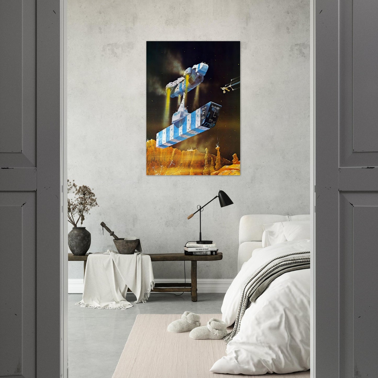 Chris Foss - Chris Foss Brushed Aluminum Print - 70x100 cm / 28x40 inches | Chris Foss Aluminum Print | Chris Foss Prints