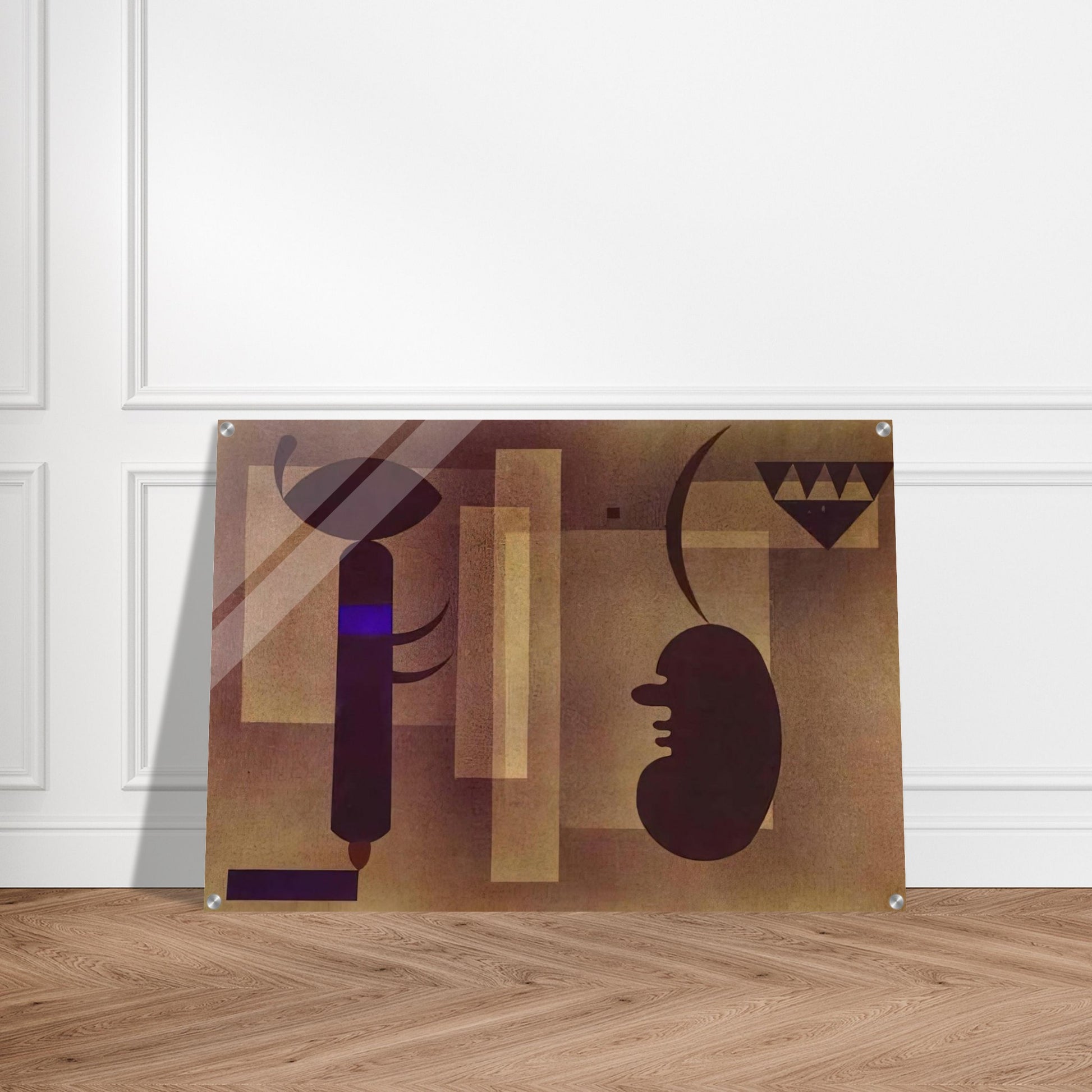 GLOOMY SITUATION 1933 - Wassily Kandinsky Acrylic Print - 70x100 cm / 28x40″ inches