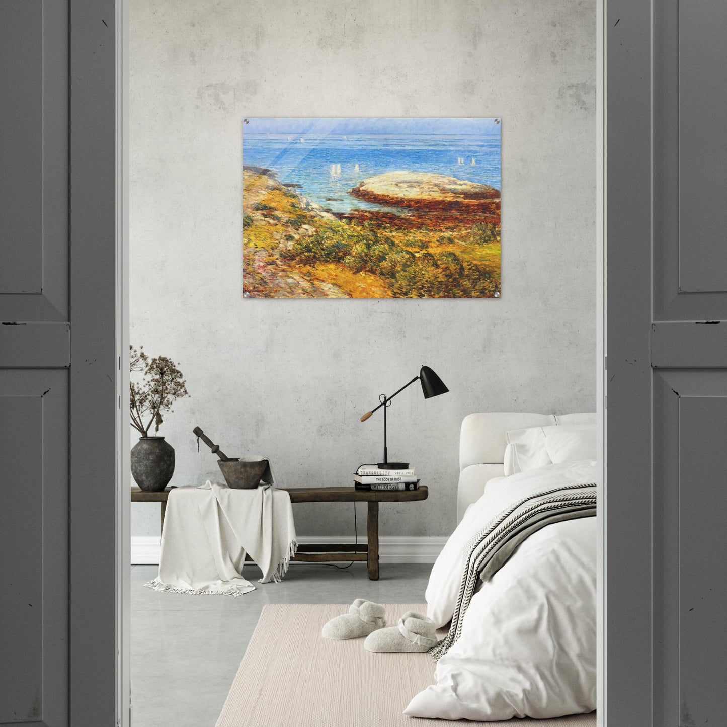 Early morning calm - Childe Hassam Acrylic Print - 70x100 cm / 28x40″ inches | Childe Hassam Wall Art | Childe Hassam Prints
