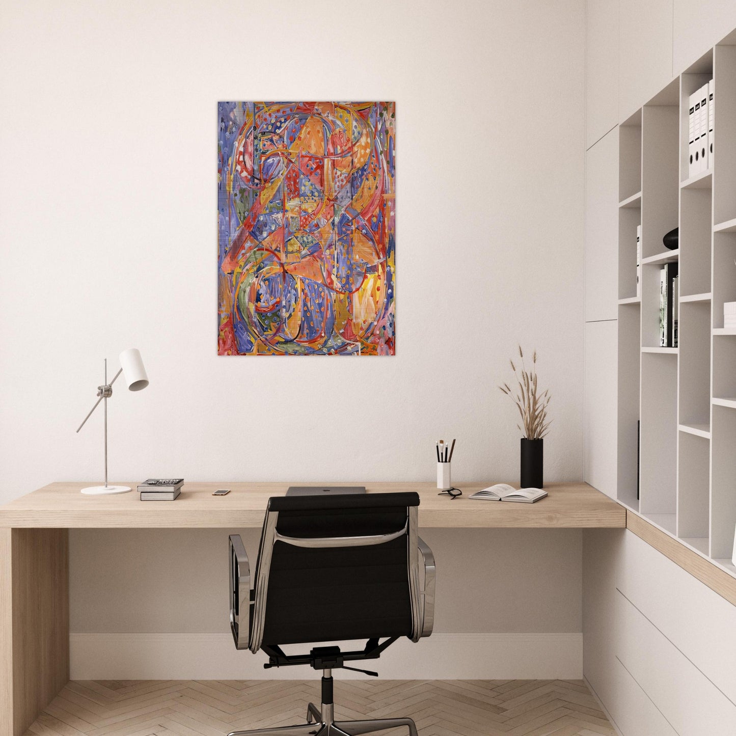 0 THROUGH 9 - Jasper Johns Brushed Aluminum Print - 70x100 cm / 28x40 inches | Jasper Johns Aluminum Print | Jasper Johns Prints