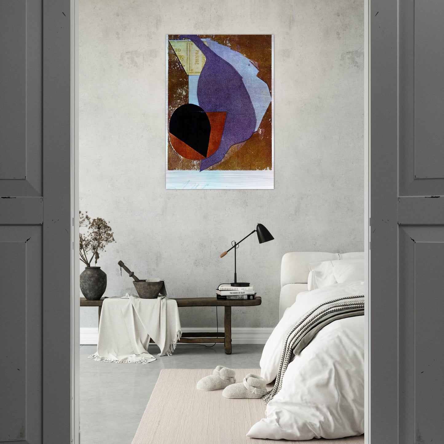 Before my Birth - Jean Arp Brushed Aluminum Print - 70x100 cm / 28x40 inches | Jean Arp Aluminum Print | Jean Arp Prints