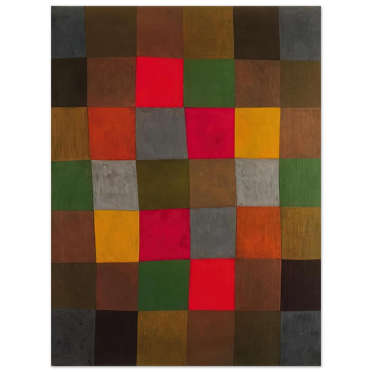 Paul Klee - NEW HARMONY 1936  75x100 cm / 30x40inches Fine Art Poster
