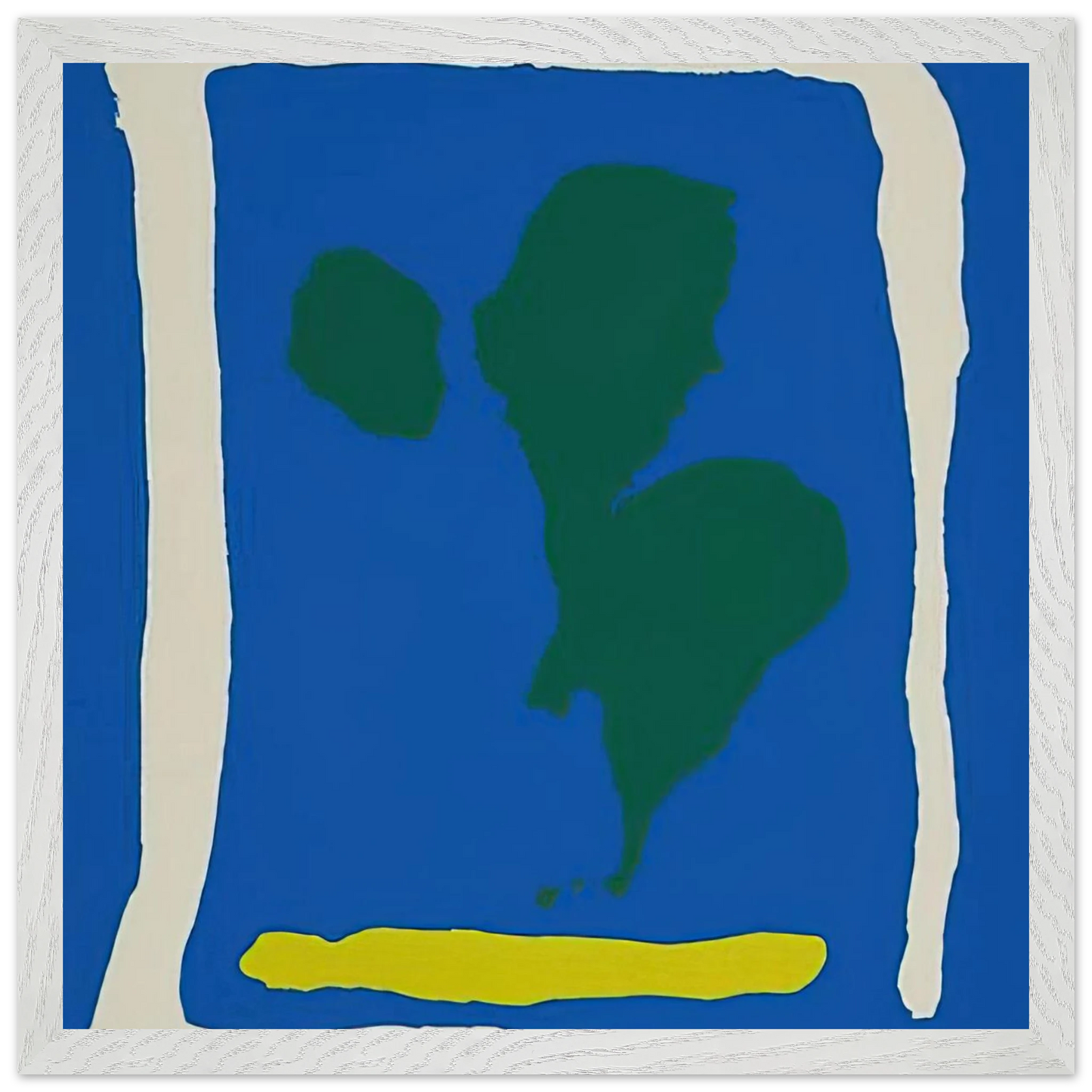 Helen Frankenthaler - Air Frame - 1965 Wall art - 20x25 cm / 8x10 inches - Fine Art Poster-canvas - -