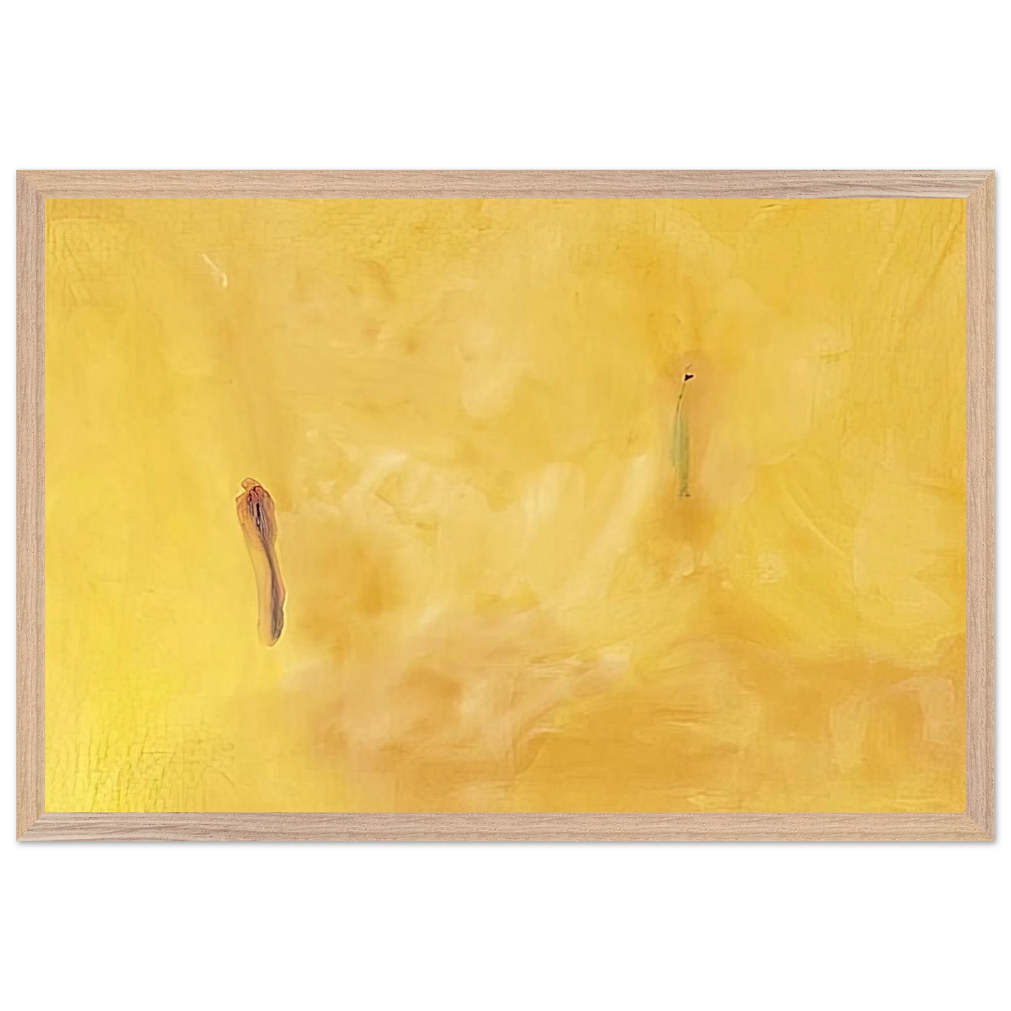 Helen Frankenthaler - Earliness - 1975 Wall art - 27x35 cm / 11x14 inches - Premium Wooden Framed Poster With Fine Art Paper-canvas - Wood frame