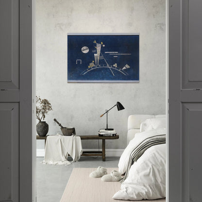 FRAGILE 1931 - Wassily Kandinsky Brushed Aluminum Print - 70x100 cm / 28x40 inches | Wassily Kandinsky Aluminum Print | Wassily Kandinsky Prints