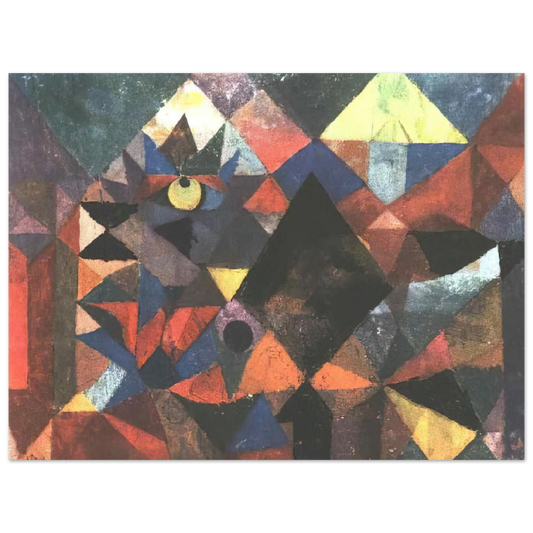 Paul Klee - THE LIGHT AND SO MUCH ELSE 1931  75x100 cm / 30x40inches Fine Art Poster