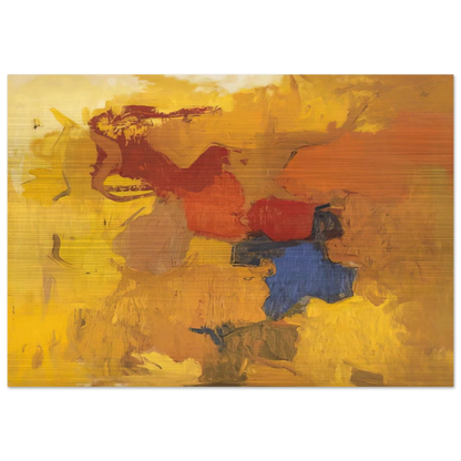 BALADA 1959 - Esteban Vicente Brushed Aluminum Print - 70x100 cm / 28x40 inches | Esteban Vicente Aluminum Print | Esteban Vicente Prints