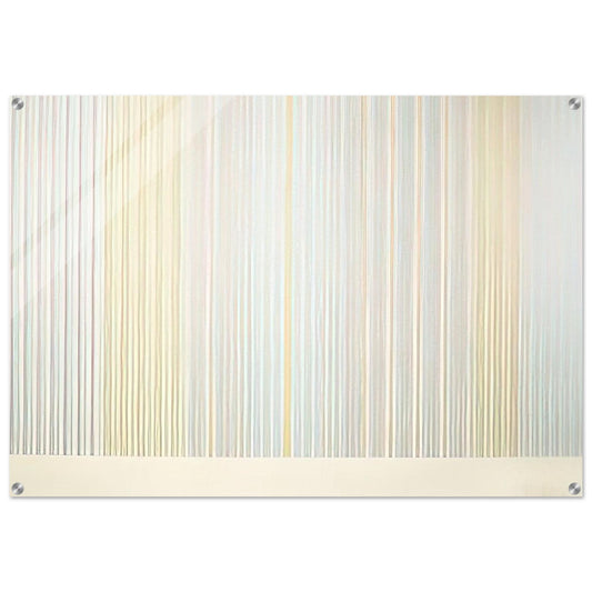Renoir's Curtain - 1977 - Gene Davis Acrylic Print - 70x100 cm / 28x40″ inches