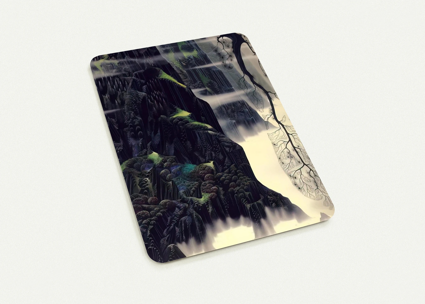 Gray Dawn By Eyvind Earle Pack of 10 Post Cards | Eyvind Earle Post Cards | A6 (10.5 x 14.8 cm) - 4.1 x 5.8 inches