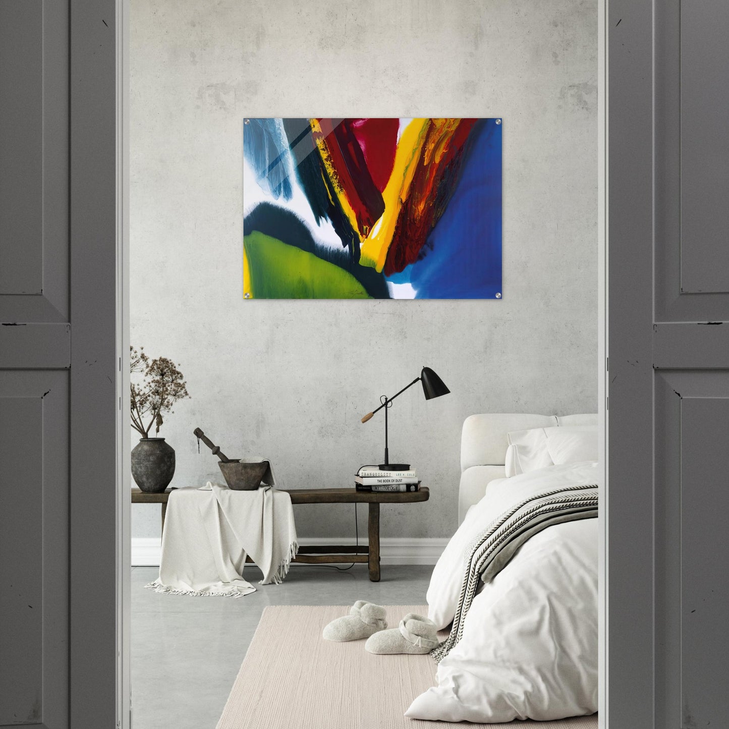 Phenomena Intervening Mantle - Paul Jenkins Acrylic Print - 70x100 cm / 28x40″ inches