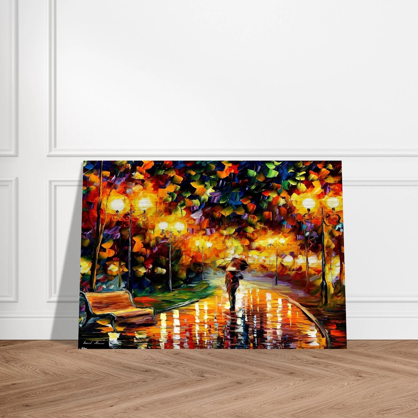 Leonid Afremov - Leonid Afremov Brushed Aluminum Print - 70x100 cm / 28x40 inches | Leonid Afremov Aluminum Print | Leonid Afremov Prints