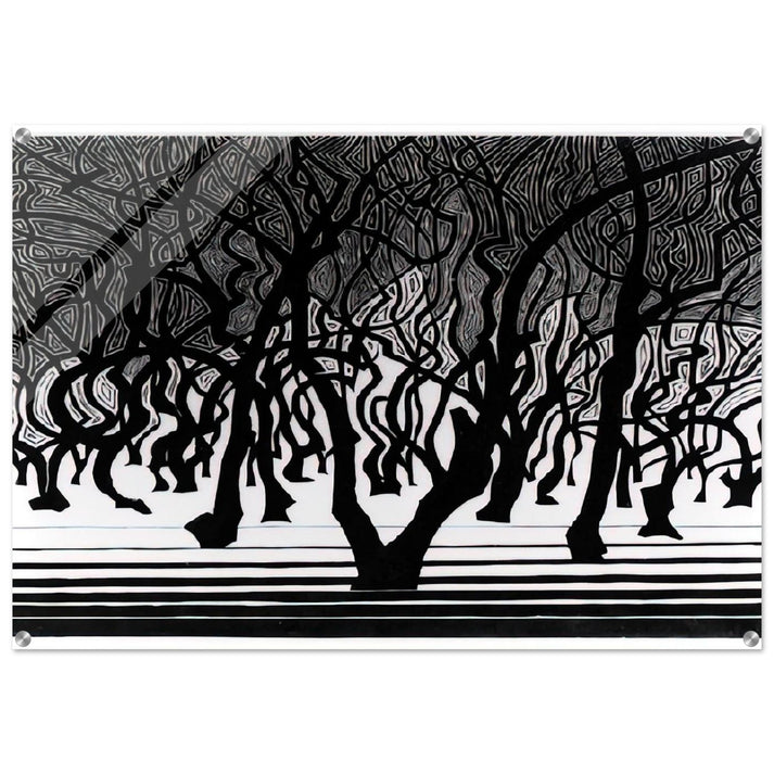ESCHER (9) - MC Escher Acrylic Print - 70x100 cm / 28x40″ inches | MC Escher Wall Art | MC Escher Prints