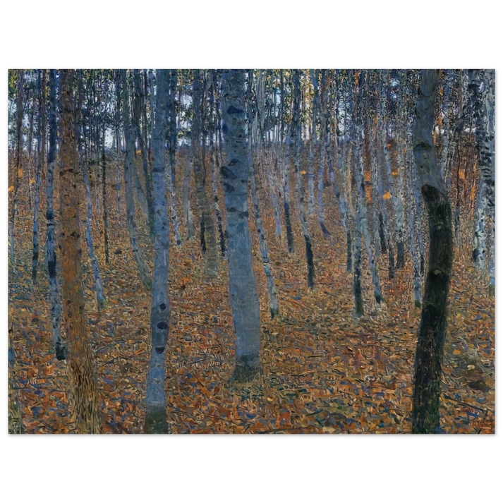 Gustav Klimt - BEECH GROVE I  75x100 cm / 30x40inches Fine Art Poster