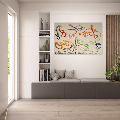 # 9 - 1963 - William Saroyan Art Prints - 100x150 cm / 40x60″ inches | William Saroyan Poster | William Saroyan Prints