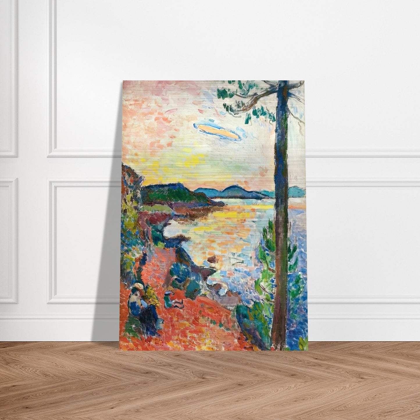 THE GULF OF SAINT TROPEZ 1904 - Henri Matisse Brushed Aluminum Print - 70x100 cm / 28x40 inches | Henri Matisse Aluminum Print | Henri Matisse Prints