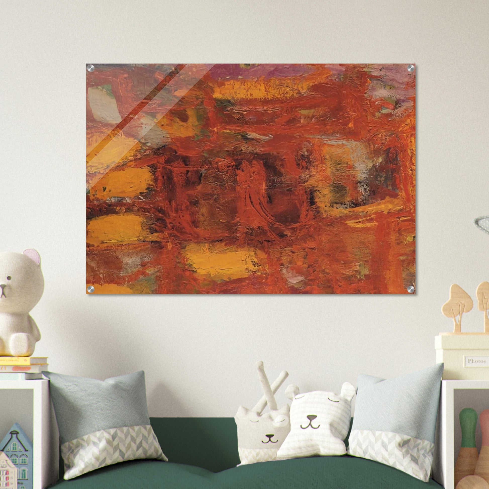 Ritual - Cy Twombly Acrylic Print - 70x100 cm / 28x40″ inches