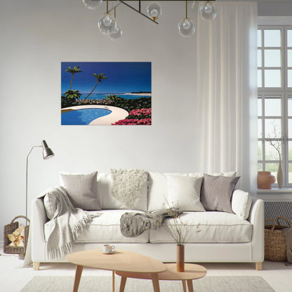 Fall of Sound - Hiroshi Nagai Brushed Aluminum Print - 70x100 cm / 28x40 inches | Hiroshi Nagai Aluminum Print | Hiroshi Nagai Prints